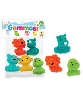 TEOREMA 67176 ANIMALI BUFFI GOMMOSI 5PZ