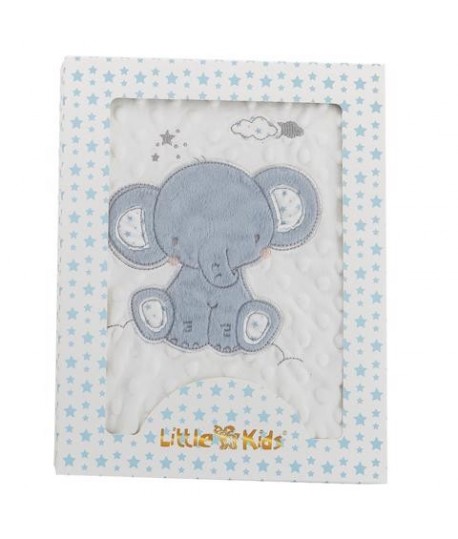 LLOPIS 25666 COPERTA ELEFANTE AZZURRO