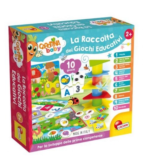 LISCIANI 95117 CAROTINA BABY 10 GIOCHI