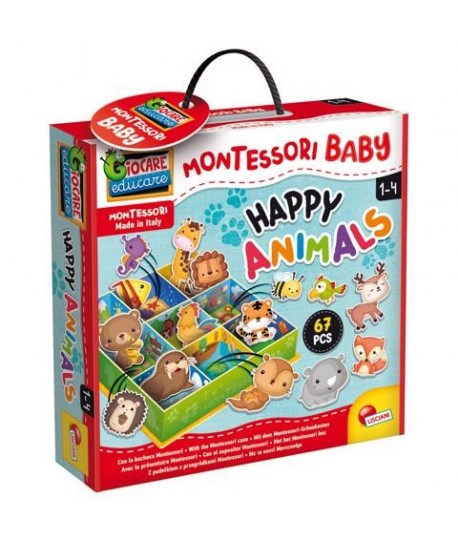 LISCIANI 92772 MONTESSORI HAPPY ANIMALS